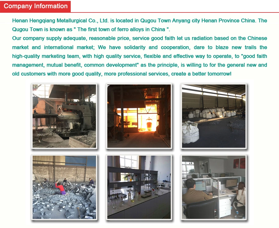 Anyang Factory Export Competitive Price Calcium Silicon Casi